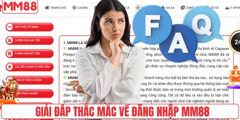 Đăng Nhập 5 Giải đáp thắc mắc về đăng nhập MM88